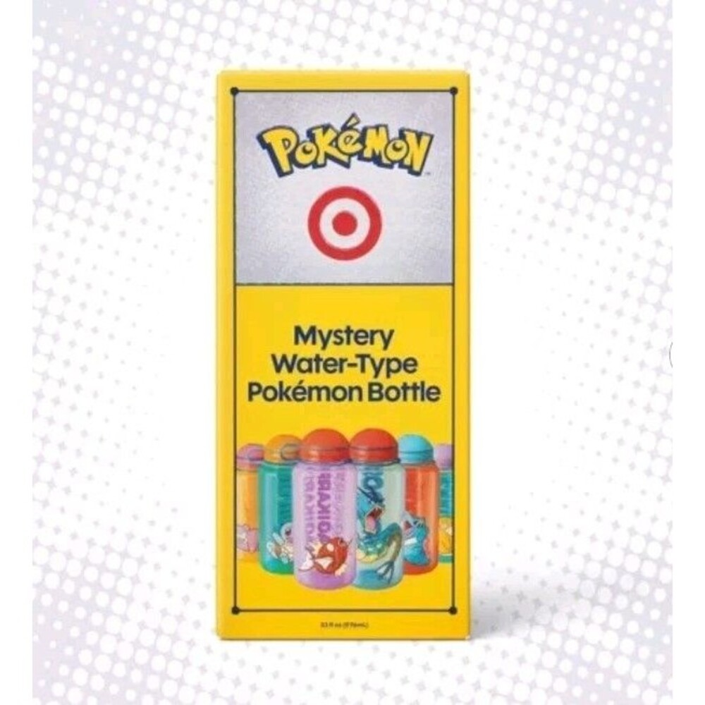 Pokemon X Target Mystery Water Type Pokemon Bottle 30th Anniversary Rare